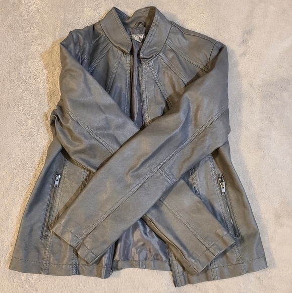 Dress Barn faux leather Jacket - Picture 1 of 4